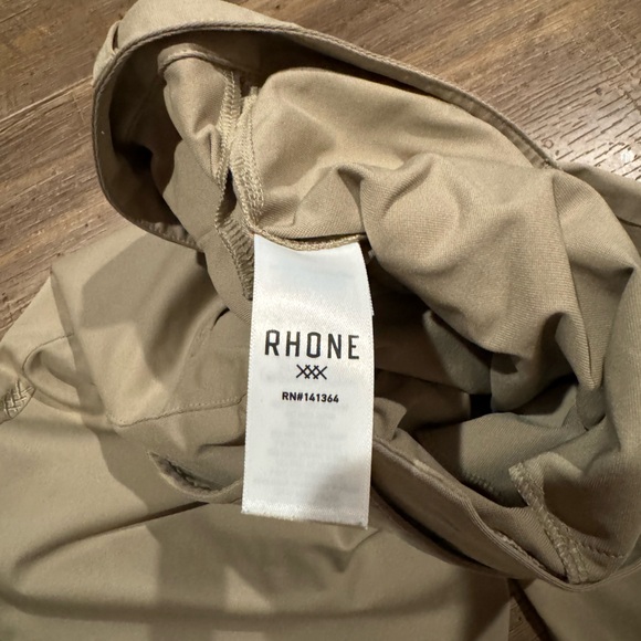 Rhône Performance Commuter Jogger sz 31 Khaki EUC - Picture 3 of 9